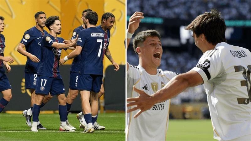 ريال مدريد وباريس سان جيرمان
