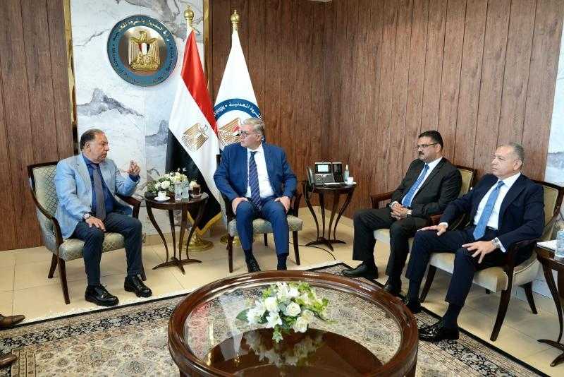 وزير البترول يستقبل رئيس غرفة الصناعات الكيماوية باتحاد الصناعات