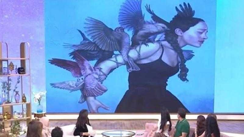أسفة وزعلانة من نفسي.. مها الصغير تعتذر بعد اتهامها بسرقة لوحة فنانة دنماركية