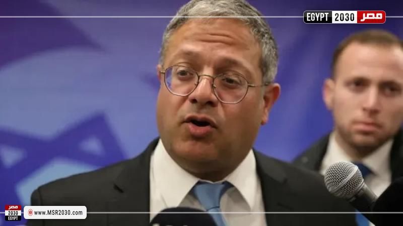 وزير الأمن القومي الإسرائيلي إيتمار بن جفير