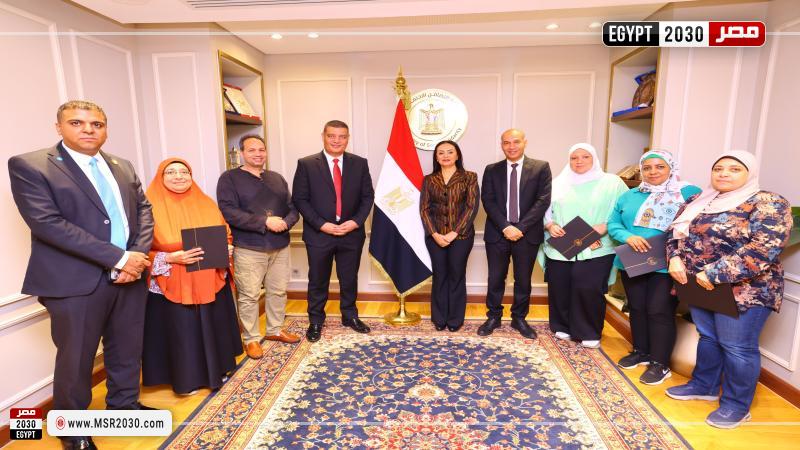 وزيرة التضامن الاجتماعي