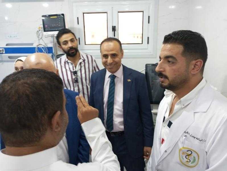 وكيل وزارة الصحة بالشرقية يوجه بالتشغيل التجريبي لوحدة عناية القلب بعد توسعتها بمستشفى الحسينية المركزي