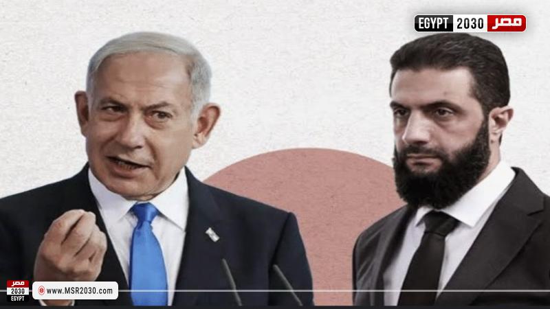 نتنياهو واحمد الشرع