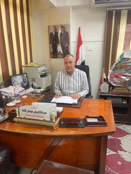 وكيل وزارة التموين بالشرقية