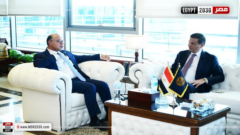 وزير الزراعة ورئيس هيئة الرقابة المالية