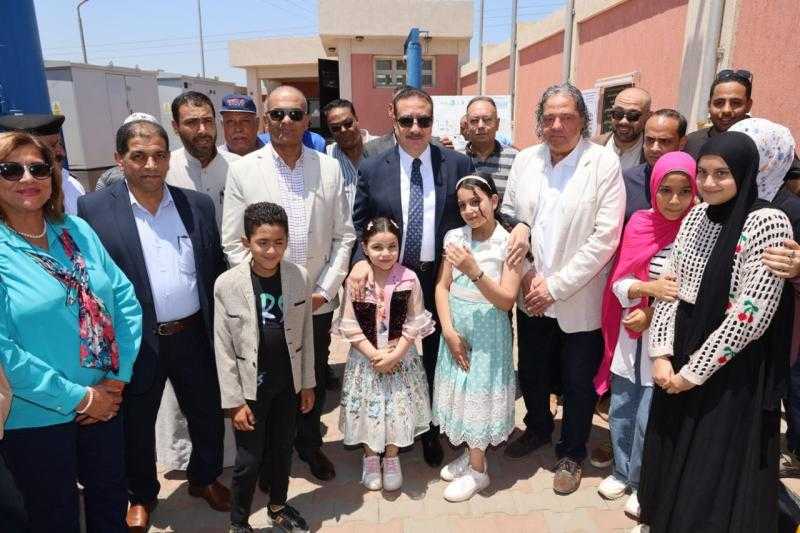 محافظ المنوفية ونائب وزير الإسكان والمرافق يفتتحان محطات رفع صرف صحي منشأة محمد وكفر العلوي وكفر الشرفا الغربي بتلا