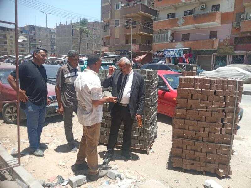 محافظ أسيوط: استمرار أعمال تركيب بلاط الإنترلوك في مدينة أبوتيج