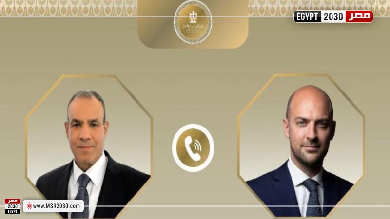 وزير الخارجية ونظيره الفرنسي