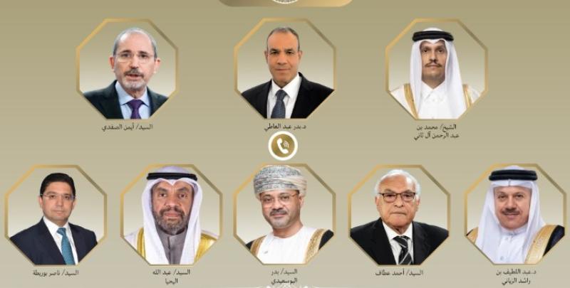 اتصالات هاتفية بين وزير الخارجية ونظرائه في 7 دول عربية