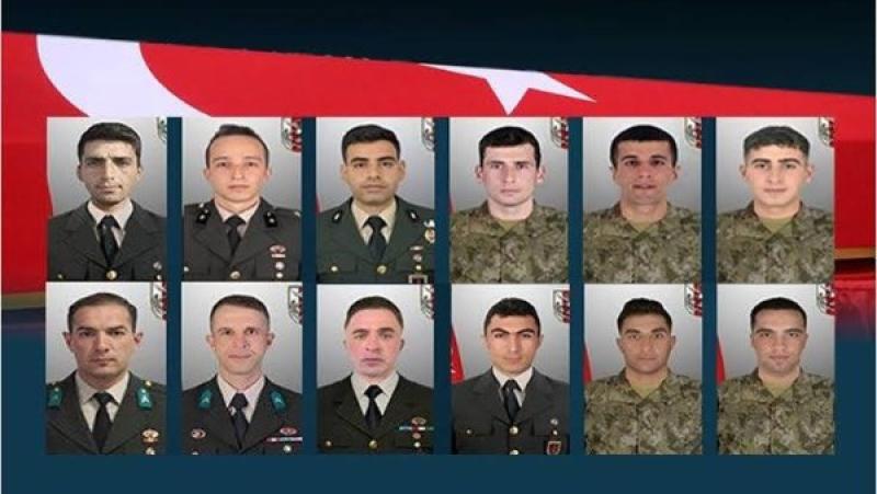 مصرع 12 جنديا تركيا في العراق