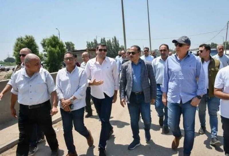 وزير الري ومحافظ الشرقية يتابعان حالة المنظومة المائية بمركز منيا القمح
