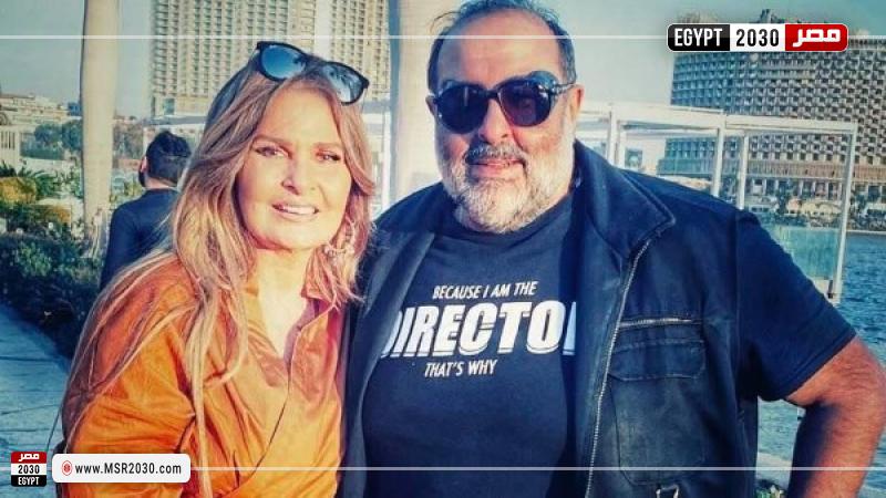 يسرا والمخرج سامح عبدالعزيز