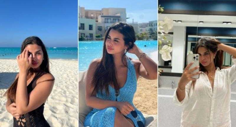 منة عرفة تثير إعجاب متابعيها بإطلالات صيفية رائعة خلال إجازتها