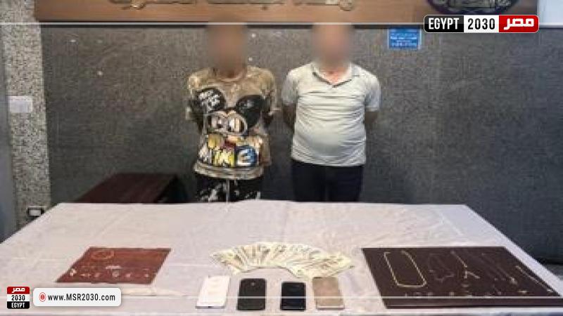 ضبط لصين متورطين في سرقة مساكن