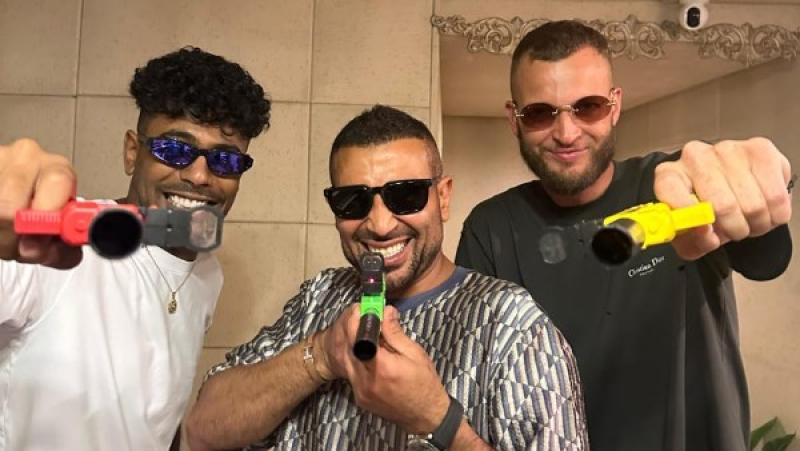 أحمد سعد ومروان بابلو وعفروتو