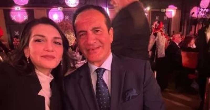 محمد ثروت وابنته 