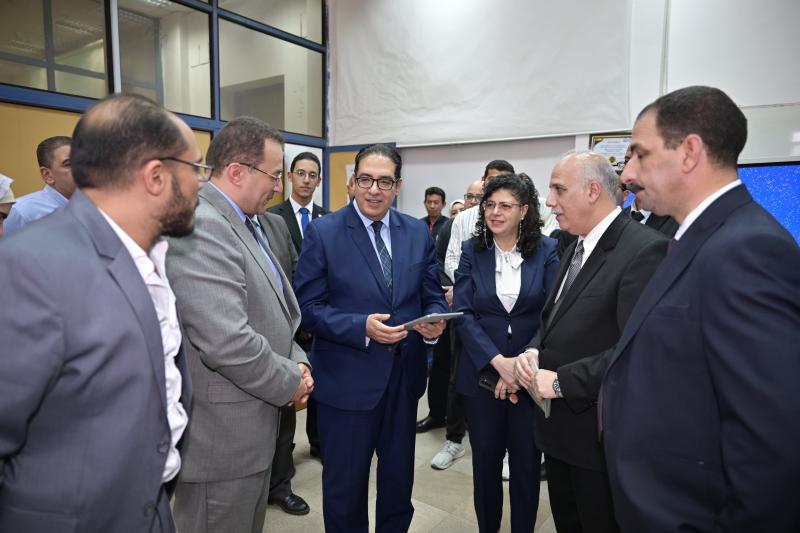 رئيس جامعة القاهرة يتفقد معامل التنسيق الإلكتروني للاطمئنان على جاهزيتها لاستقبال طلاب الثانوية العامة