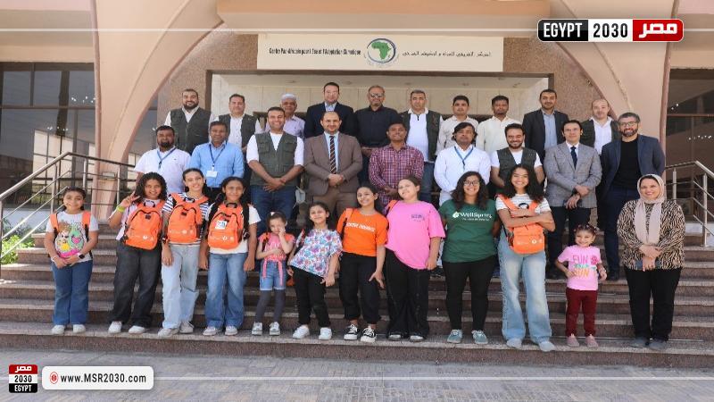 القابضة للمياه تستقبل وفد المنظمة الوطنية لمشروعات التنمية الصغيرة بدولة بنغلاديش