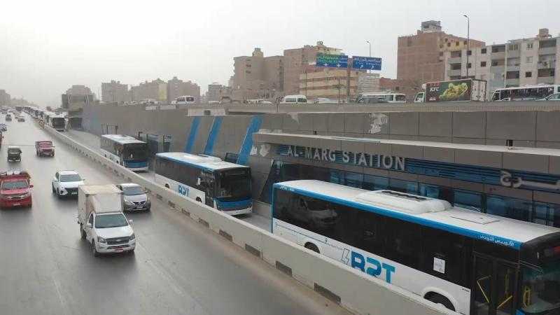 ما عقوبة استخدام حارة الأتوبيس الترددي على الدائري؟