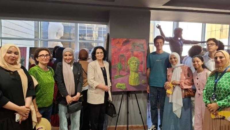 ”الفن يلتقي التاريخ” في المتحف اليوناني الروماني بالإسكندرية