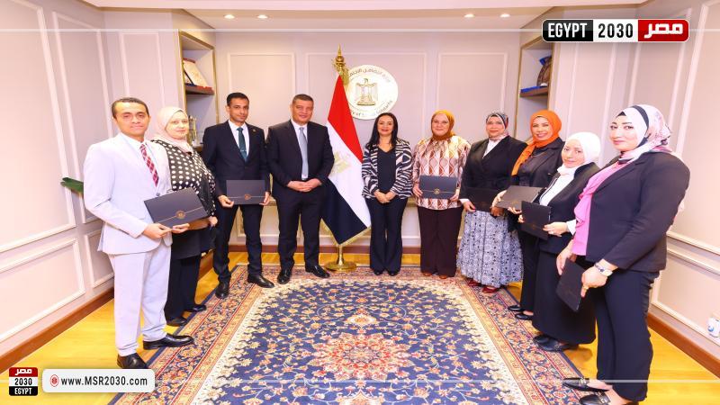 وزيرة التضامن الاجتماعي