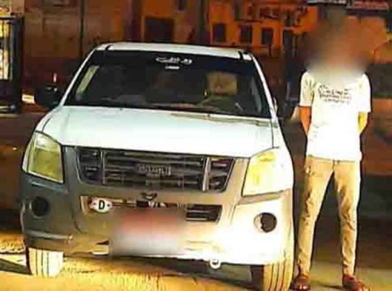 ضبط قائد سيارة ”ربع نقل” نفذ حركات استعراضية خطرة بطريق إسكندرية الزراعي