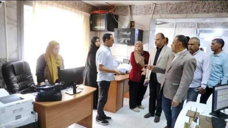 محافظ الشرقية يختتم زيارته لمركز ومدينة ههيا بمتابعة سير العمل بالمركز التكنولوجي للمدينة