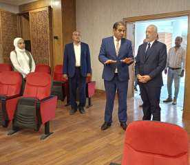 رئيس جامعة بورسعيد يستقبل السفير اليوناني لبحث سبل التعاون مع الجامعات اليونانية