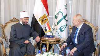 وزير الأوقاف يهنئ المستشار أسامة شلبي بتوليه رئاسة مجلس الدولة