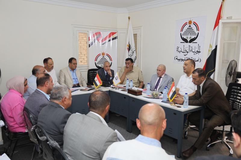اجتماع لحزب الجبهة الوطنية بالقليوبية