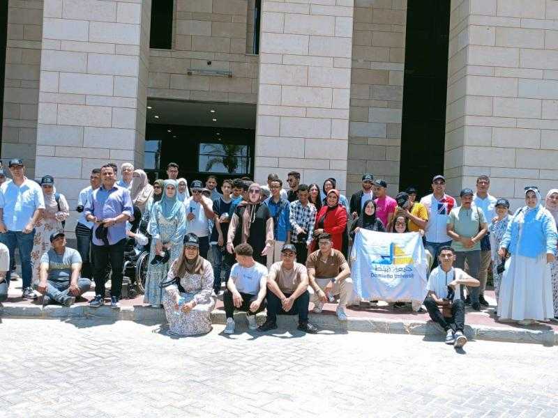 التعليم العالي:  وفد طلابي من طلاب جامعات إقليمي الدلتا وجامعات القناة من ذوي الهمم يزور العاصمة الإدارية الجديدة لتعزيز الوعي الوطني