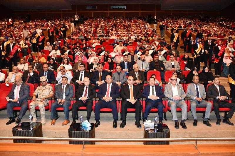 احتفالية وطنية بجامعة حلوان تخليدًا لذكرى ٣٠ يونيو و٢٣ يوليو