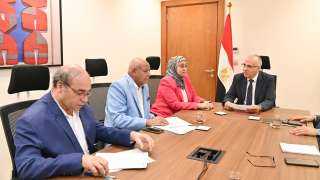 وزير الري يلتقي عددًا من السادة أعضاء مجلس النواب لمناقشة طلبات المواطنين