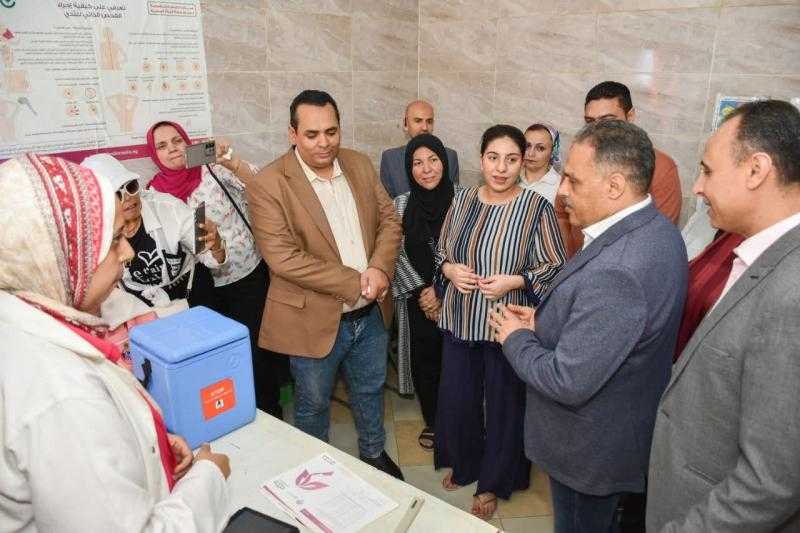 محافظ الشرقية ووكيل وزارة الصحة يدشن المبادرة الرئاسية ”١٠٠ يوم صحة” للعام الثالث على التوالي