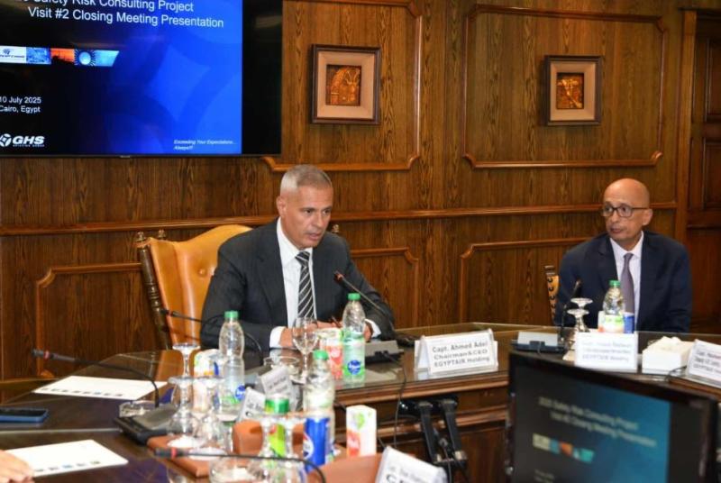 مصر للطيران تجتاز بنجاح تقييم مخاطر السلامة من شركة GHS العالمية تأكيدا لالتزامها بالمعايير الدولية