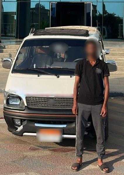 ضبط سائق ميكروباص حاول التعدي على راكب بقطعة حديدية في الجيزة