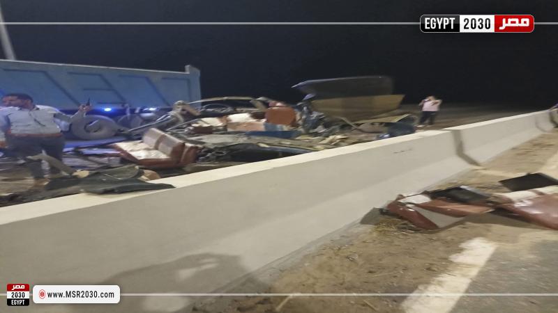 حادث محور ديروط