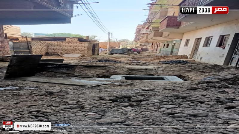 قرية العضايمة بمحافظة الأقصر