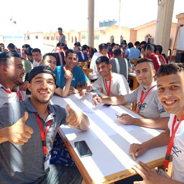 انطلاق افواج معسكر إعداد القادة لجامعة كفر الشيخ بمصيف بلطيم للعام الجامعي 2024/2025