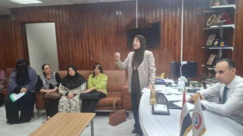 وكيل وزارة الصحة بالشرقية يجتمع مع مشرفي التمريض بالإدارات الصحية بالمحافظة