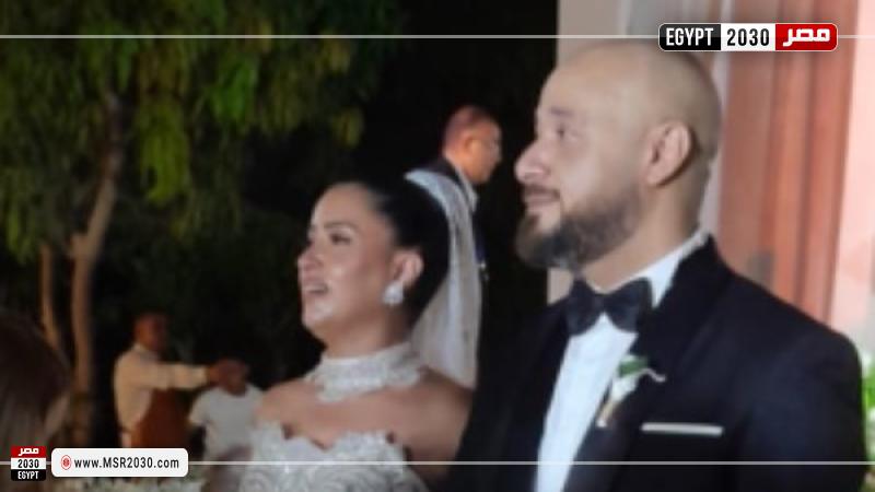 زفاف الروائي محمد صادق ونورهان أبو بكر