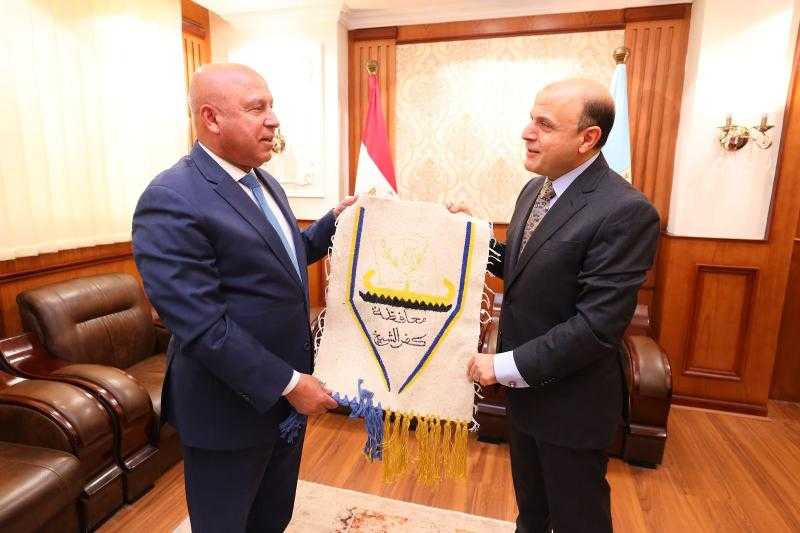 محافظ كفرالشيخ يستقبل وزير النقل والصناعة لبحث تطوير شبكة الطرق ودعم الاستثمار والمناطق الصناعية