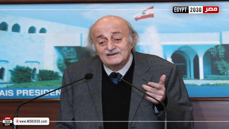 الزعيم اللبناني وليد جنبلاط