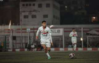 الزمالك يفوز على رع وديا بهدف ناصر ماهر