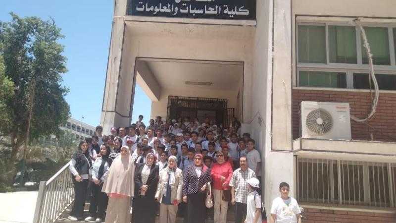 جامعة الطفل تواصل أنشطتها بزيارة تدريبية متميزة لكلية الحاسبات والمعلومات بجامعة أسيوط