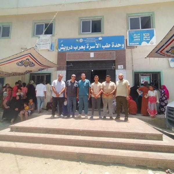 قافلة عرب درويش بفاقوس بمحافظة الشرقية تقدم الخدمة لأكثر من ٢٣٠٠ مريض