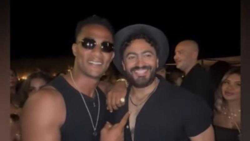 تامر حسني ومحمد رمضان يهدون أغنية ”الذوق العالي” لمحمد منير