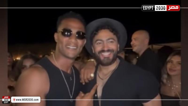 تامر حسني ومحمد رمضان