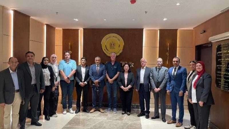 نائبة وزيرة التضامن تبحث تجهيزات المرحلة الأولي لمراكز التجميع مع وفد“أوتوبوك”