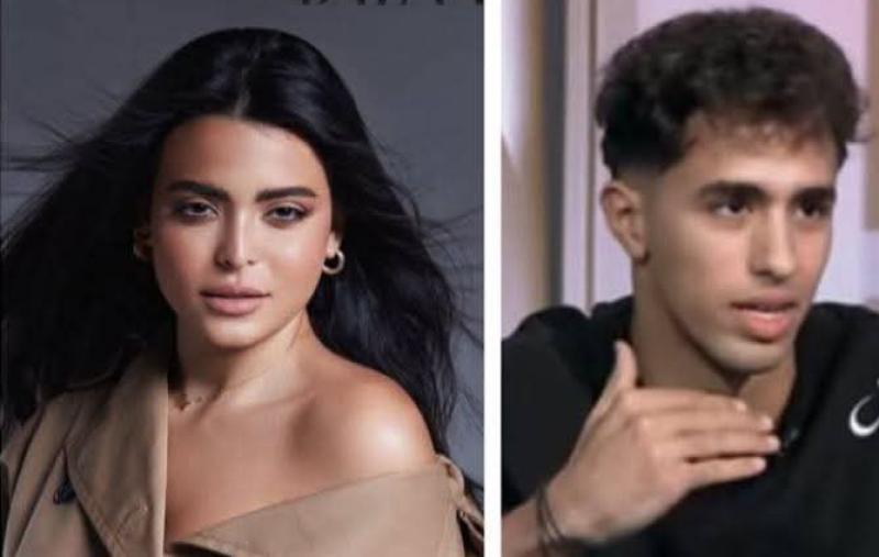 مصفف الشعر التائب والفنانة أسماء جلال 